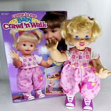 1998 - 16” Come To Me Baby Crawl N Walk Doll Partially Works Toy Biz picture