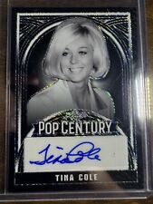 2024 Leaf Pop Century Tina Cole Autograph Black Shimmer SSP 1/3 My Three Sons picture