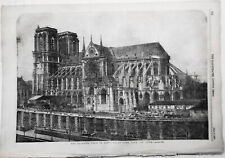 Notre Dame, from the Seine, 1855 - at time of Queen Victoria's visit to Paris picture