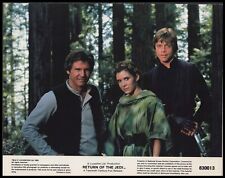 STAR WARS SAGA: RETURN OF THE JEDI 1983 8x10 NSS 6 only COLOR CARDS picture