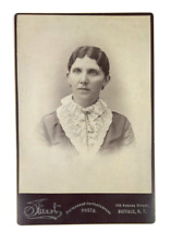 Cabinet Photo Stuart Photography 1880s Young Woman Buffalo N Y  cp2 picture