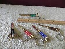 Handmade miniature Novelty Keychain Key Chain Knife Lot Z picture