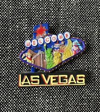 Vtg Unique Welcome - Las Vegas - Nevada 3D Refrigerator Magnet RSA picture