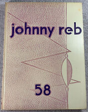 1958 Johnny Reb Yearbook South High School Denver Colorado Genealogy Annual picture
