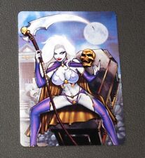 LADY DEATH Naughty Swornfest 2024 METALLICARD Anthony Spay LTD 40 COFFIN COMICS picture