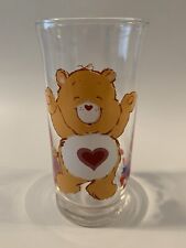 Vintage 1983 Tenderheart Care Bear Pizza Hut Drinking Glass Limited Edition picture