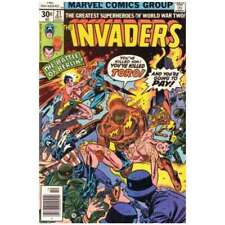 Invaders (1975 series) #21 in Very Fine minus condition. Marvel comics [q/ picture