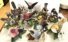 Lovely Lot Of 10 Lenox Porcelain Songbirds - Garden Bird Collection - No Flaws picture