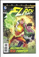 Flash Annual #2 New 52 DC (Sept 2013) VF 8.0 Low Print Run Scarce Green Lantern picture