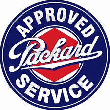 2 INCH PACKARD SERVICE DECAL STICKER SEVERAL SIZES AVAILABLE picture