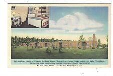 POSTCARD ALOU TOURIST HOTEL SOUTH BEND INDIANA picture