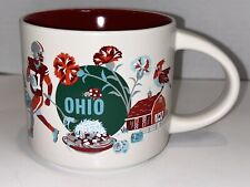 New Ohio Starbucks Cup Discovery Series 2024 OHIO 14 Oz Mug NEW IN BOX Turquois picture