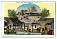 c1920s Multiview of Hotel Vesper, Old Orchard Beach, Maine ME Vintage Postcard  picture