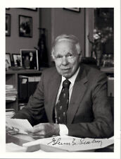 GLENN T. SEABORG - PHOTOGRAPH SIGNED picture