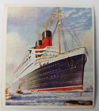 1938 Godfrey Phillips Ships That Have Made History #36 The Queen Mary picture