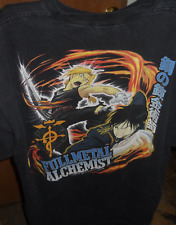 Vintage FullMetal Alchemist 2004 T Shirt 2XL Edward Elric Roy Mustang Anime Funi picture