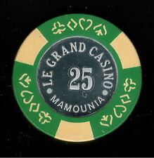 MOROCCO - LE GRAND CASINO MARAKESH - LA MAMOUNIA - 25 DIRHAM CHIP - TYPE A picture