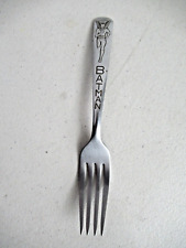 1966 BATMAN Embossed Stainless Steel Fork By  IMPERIAL picture