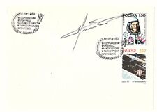 Soyuz 30 Salyut 6 Space Mail Cover Signed Cosmonaut M. Hermaszewski Poland #3 picture