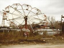 Indian Lake Ohio Abandoned Amusement Park Set of 19 Color Photos picture