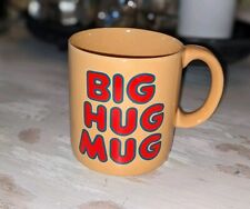 Vintage FTD Korea Yellow Red Big Hug Mug HBO True Detective Style Coffee Cup picture