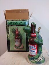Vtg 1997 Budweiser Louie The Lizard Character Stein Original Box Limited Edition picture