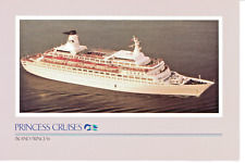 c1960s Princess Cruises:  Island  Princess  - Boat Vintage Postcard picture