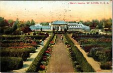 St Louis MO-Missouri, Shaw's Garden, c1908 Vintage Souvenir Postcard picture