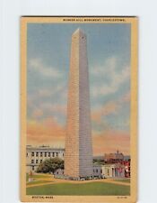 Postcard Bunker Hill Monument Charlestown Massachusetts USA picture