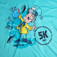 2023 Run Disney Wine & Dine 5K Alice In Wonderland Race Shirt Mens XL Mad Hatter picture