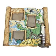Disney Store Picture Frame Peter Pan Tinkerbell Neverland Follow Your Dreams VTG picture