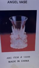 Surrounding Angels Holding Vase-Plastic Fashioned to Look Like Glass New-openbox picture