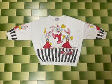 Vintage 1987 Walt Disney Roger Rabbit Sweatshirt 3/4 sleeved Lightweight Fits M picture