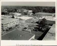 1984 Press Photo Aerial View of UNCC Campus from Dalton Library Tower picture