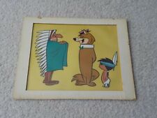 Original Hokey Wolf w/ Indians Cartoon Production Cel Cell ~ Scarce & RARE  picture