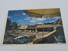 Vintage 1980's Postcard Taos Plaza North Side, Taos New Mexico Petley Studios picture