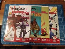 Hawkeye Vs Deadpool 2014 Set 1 - 4 Marvel Comics 9.0+ Avg N-288 picture