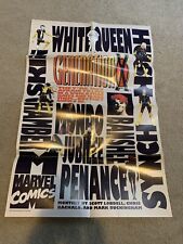 Vintage Generation X Promo Poster Marvel Comic X-Men Chris Bachalo 1994 34x23 97 picture