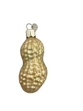 Glass Peanut Ornament Old World Christmas Tradition Nuts associated with Wisdom picture