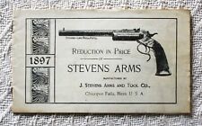1897 J. STEVENS ARMS & TOOL CO. / CHICOPEE FALLS, MASS. GUN CATALOG / 16 PGS. picture