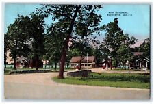 c1940's Fish Hatchery Roadside Rochester Indiana IN Posted Vintage Postcard picture