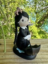 Wednesday Addams & Thing Repurposed  Altered Precious Moments Refurbished OOAK picture