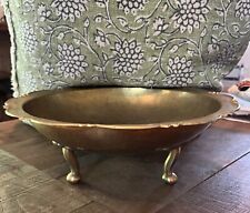 Beautiful Vtg. Brass Bowl Made In Munich Germany 12” Diam 5” High See Desc picture