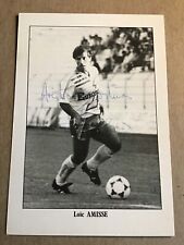 Loic Amisse, France 🇫🇷 FC Nantes 1980/81  hand signed picture