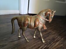 3lb9oz Antique Brass Horse picture