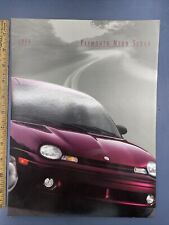 Vintage Nos 1999 Plymouth Neon Sedan Dealership Brochure Eight Pages picture