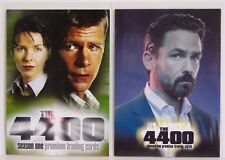 The 4400 2x Non Sport Update Promo Insert Cards #P2 2006 & #P2 2007 Inkworks NM+ picture