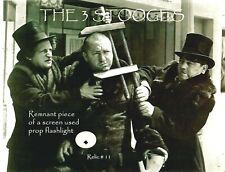 “The Three Stooges” Remnant of a Screen Used Flashlight Encapsulated COA picture