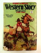 Western Story Magazine Pulp 1st Series Oct 13 1934 Vol. 133 #6 FR/GD 1.5 picture