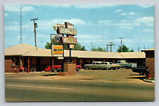 Stratford Texas Ranger Motel HWY 54 c1960's TX Postcard picture